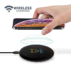 Black Wireless Charger (LED LOGO) Corporate Gifts Singapore
