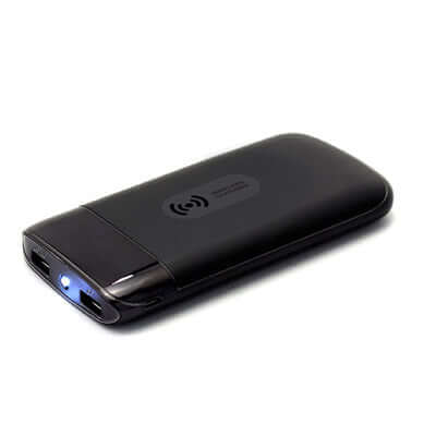 Wireless Charger Powerbank with LED Light Up Logo Corporate Gifts Singapore