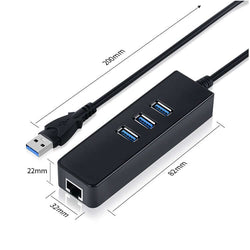3 Ports Adapter with Ethernet Corporate Gifts Singapore