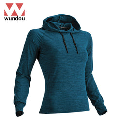 Wundou P760 Women's Long Sleeve Fitness Hoodie Corporate Gifts Singapore