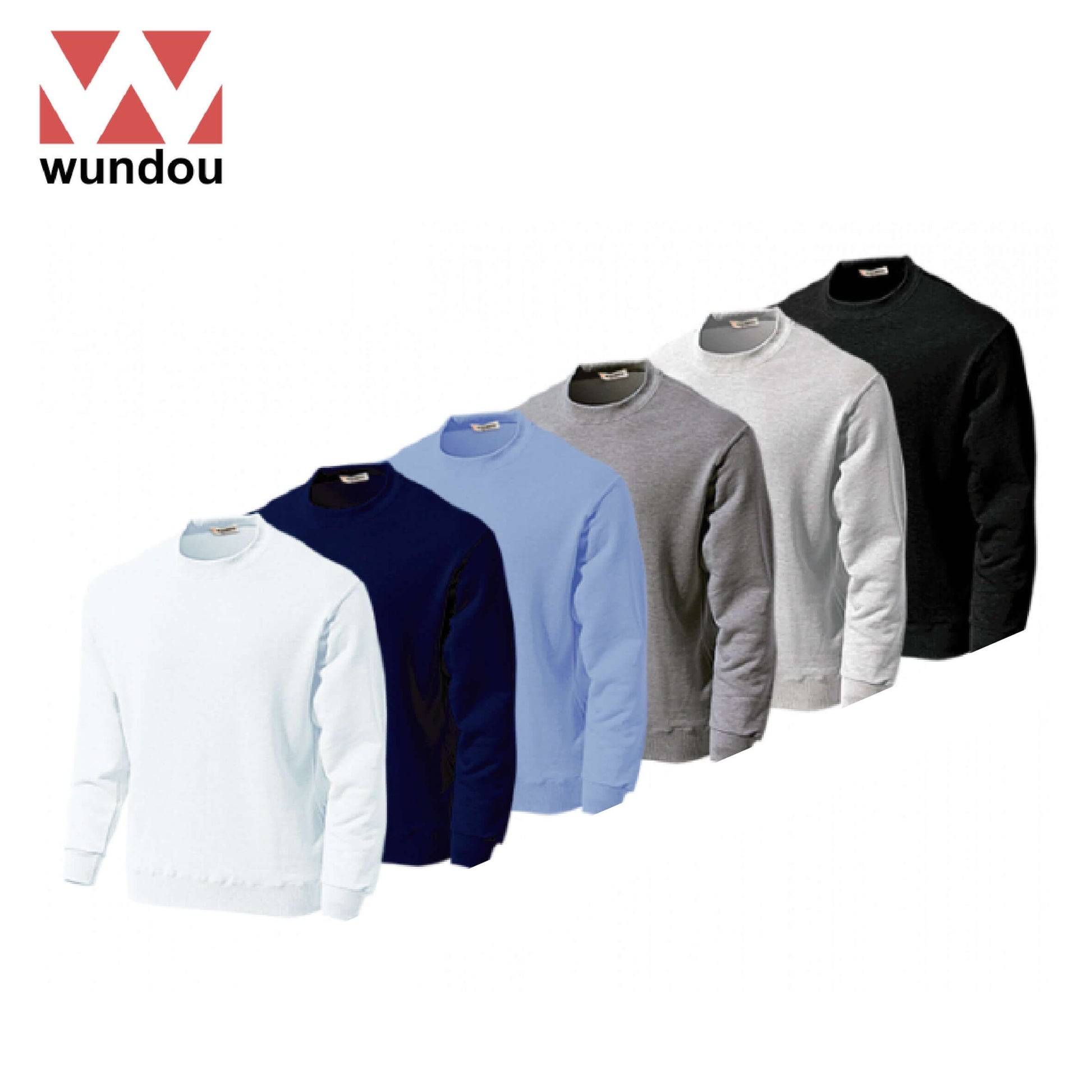 Wundou P601 Super Heavy Cotton Pullover Sweatshirt in various colors for corporate gifts