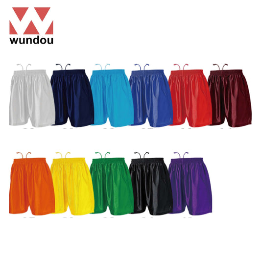 Wundou P8001 Football Shorts available in multiple colors, perfect for athletic wear and corporate gifts.
