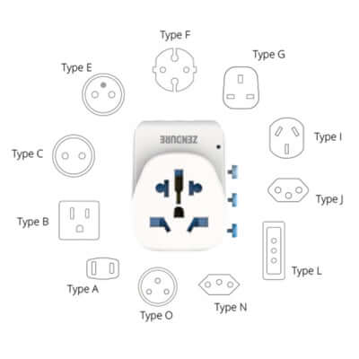 Zendure Passport Pro Travel Adapter Corporate Gifts Singapore