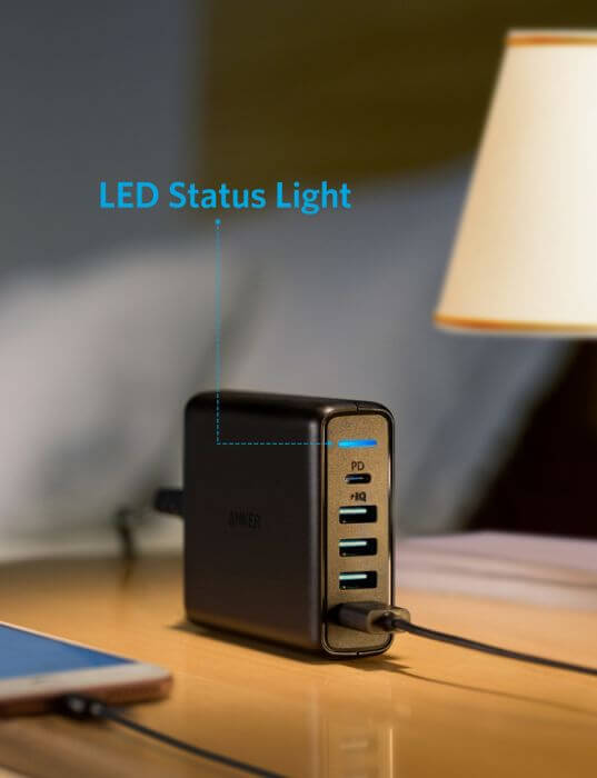 Anker PowerPort Speed PD 5 Ports USB-C Charging Station Corporate Gifts Singapore
