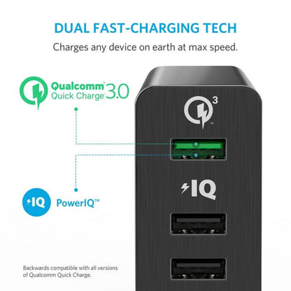 Anker PowerPort+ 6 Ports 60W With Quick Charge 3.0 Charging Station Corporate Gifts Singapore
