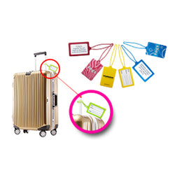 Custom Silicone Luggage Tag Corporate Gifts Singapore