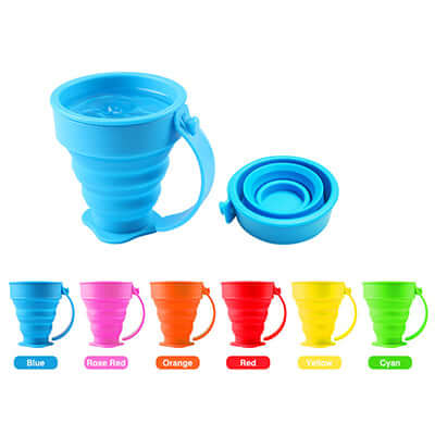 Custom Foldable Silicone Cup Corporate Gifts Singapore