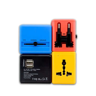 Travel Adapter (2 USB Port) Corporate Gifts Singapore