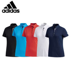 Adidas Corporate Golf Polo Shirt in multiple colors including black, blue, red, white, and navy.