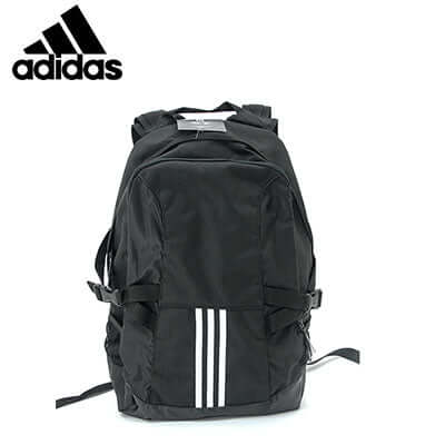 adidas Golf Backpack in black, perfect for golfers and corporate gifts, featuring a sleek design and adjustable straps.