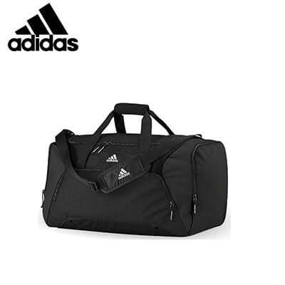 adidas Golf Duffle Bag in sleek black, perfect for golf enthusiasts and corporate gifts.