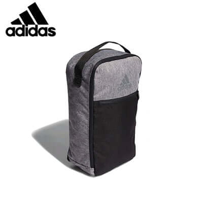 adidas Golf Shoe bag in sleek grey color, perfect for organizing your golf shoes and gear.