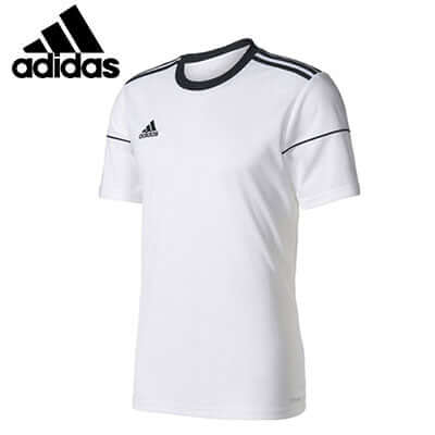 adidas Lightweight Sports Tee Shirt in white, perfect for workouts and corporate gifts.