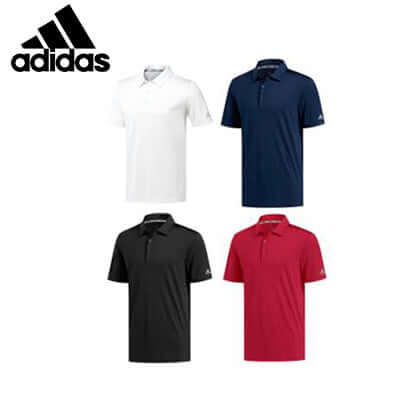 adidas MA Polo T-Shirt (Men) available in four colors - white, navy, black, and red, perfect for a corporate gift.