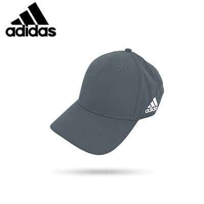 adidas Performance Max Sports Cap in Vista Grey for sports enthusiasts, perfect as a Corporate Gift.