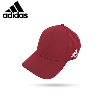 adidas Performance Max Sports Cap in red, perfect for sports enthusiasts and ideal as a corporate gift.