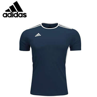 adidas Training Tee in navy blue, perfect for workouts and sports, ideal as a corporate gift.