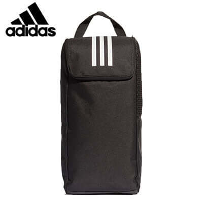 adidas Trendy Shoe Bag in sleek black with ventilated design, ideal for athletes and travelers - Corporate Gift option.