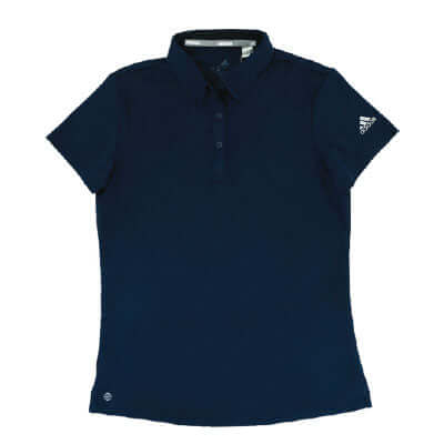 Adidas W SS Polo-T Shirt in navy, perfect as a Corporate Gift Singapore, combines style and functionality.