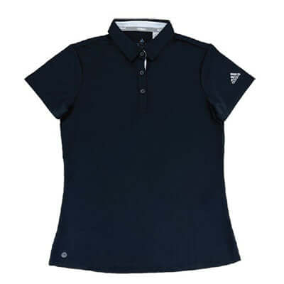 Adidas W SS Polo-T Shirt in navy blue, eco-friendly, perfect for corporate gift Singapore.