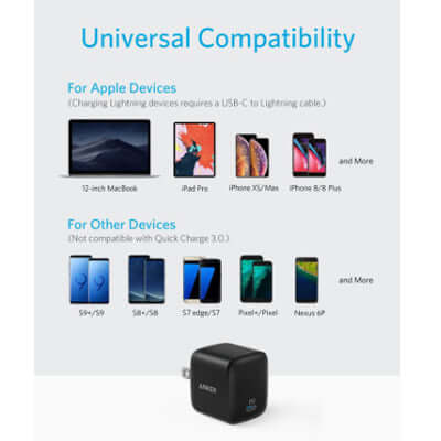 Anker 30W Ultra Compact Type-C Wall Charger Corporate Gifts Singapore