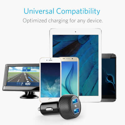 Anker Power Drive 2 Elite Car Charger USB Charger Corporate Gifts Singapore