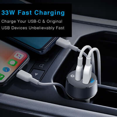 Anker 33W PowerDrive PD+2 Car Charger Corporate Gifts Singapore