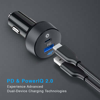 Anker 33W PowerDrive PD+2 Car Charger Corporate Gifts Singapore