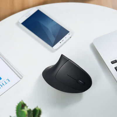 Anker 2.4G Wireless Vertical Ergonomic Optical Mouse Corporate Gifts Singapore