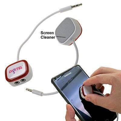 Audio Splitter with Screen Cleaner Corporate Gifts Singapore
