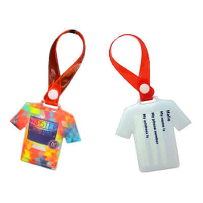 Custom PVC Luggage Tag Corporate Gifts Singapore