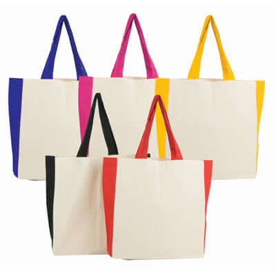 Eco Canvas Bag with coloured wall Corporate Gifts Singapore