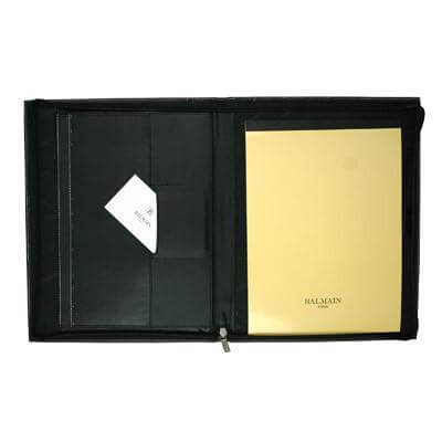 Balmain Brown A4 Portfolio Corporate Gifts Singapore