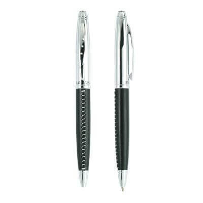 Balmain Pen, Key Holder and Wallet Set - Black Corporate Gifts Singapore