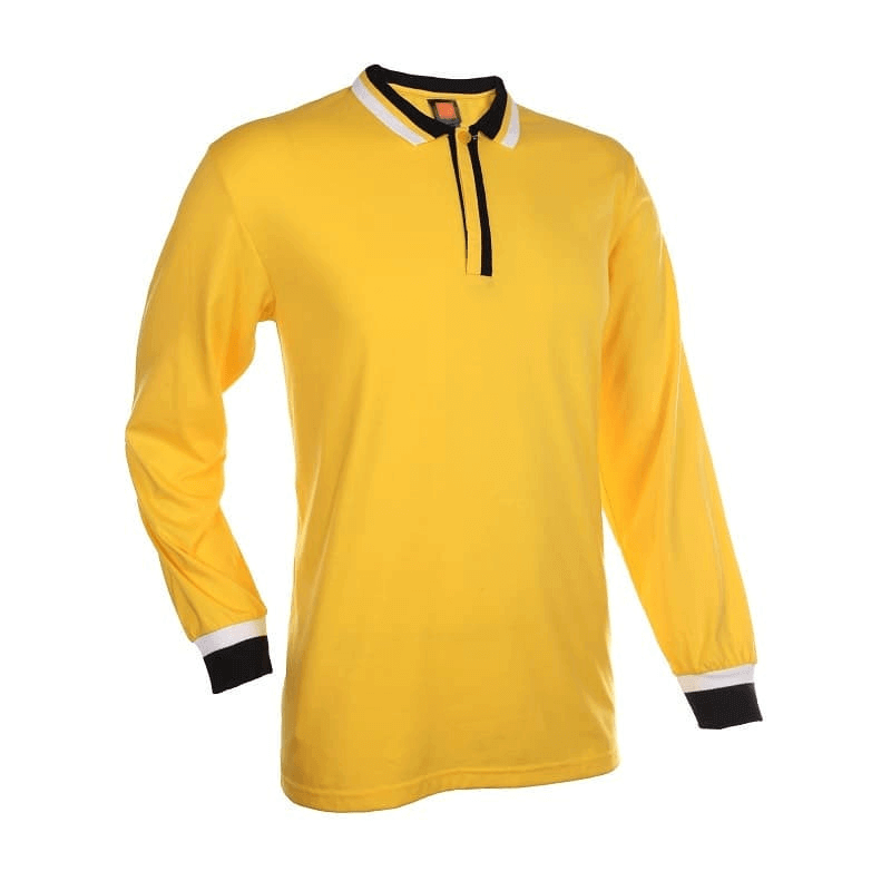 Basic Jersey Contrasting Long Sleeve Polo T-shirt Corporate Gifts Singapore