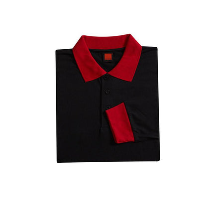 Basic Jersey Unisex Long Sleeve Polo T-shirt Corporate Gifts Singapore