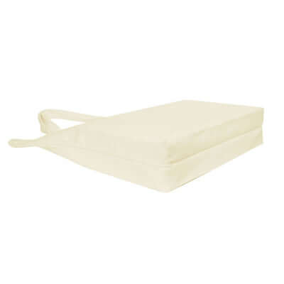 Large Canvas Tote Bag in beige color with sturdy handles, perfect as a durable corporate gift.