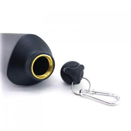 BPA Free Aluminium Twist Bottle with Carabiner Corporate Gifts Singapore