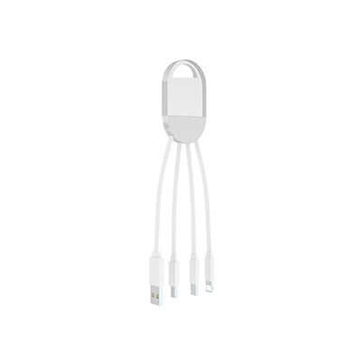 3-in-1 Fast Charging Cable with LED Logo Corporate Gifts Singapore