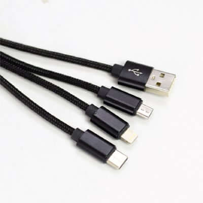 3 in 1 Fast Charging Cable Corporate Gifts Singapore