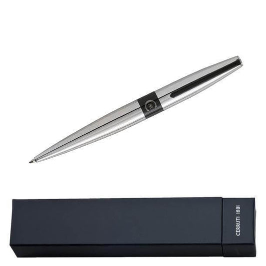 CERRUTI 1881 Frank Chrome Ballpoint Pen Corporate Gifts Singapore