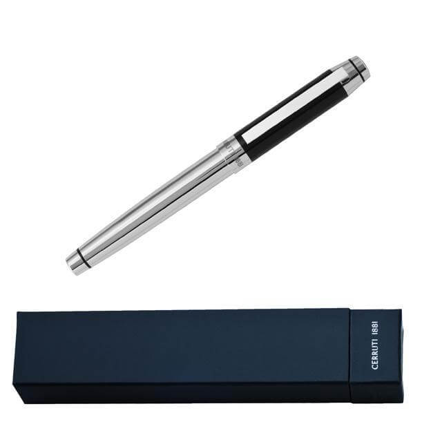 CERRUTI 1881 Heritage Black Rollerball Pen Corporate Gifts Singapore