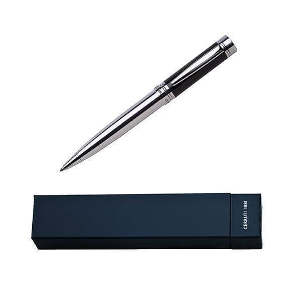 CERRUTI 1881 Zoom Black Ballpoint Pen Corporate Gifts Singapore