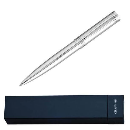 CERRUTI 1881 Zoom Silver Ballpoint Pen Corporate Gifts Singapore
