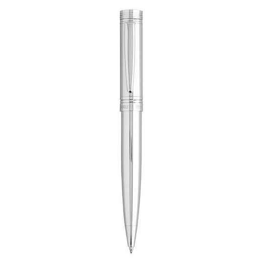 CERRUTI 1881 Zoom Silver Ballpoint Pen Corporate Gifts Singapore