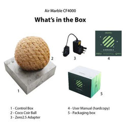 Zero2.5 Natural Fiber-based Negative Ionizer Air Marble CF4000 Corporate Gifts Singapore