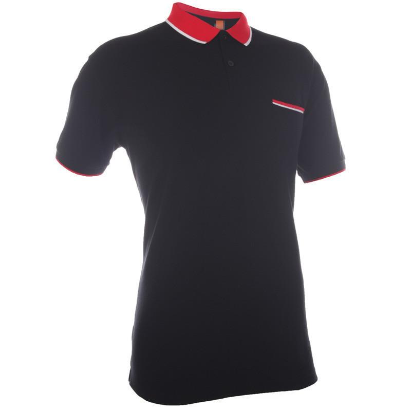 Classic Cotton Polo T-shirt with Reverse Colour Collar Corporate Gifts Singapore