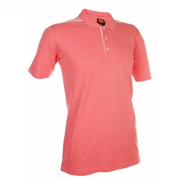 Classic Honeycomb Polo T-shirt with shoulder Striped Accents | AbrandZ ...