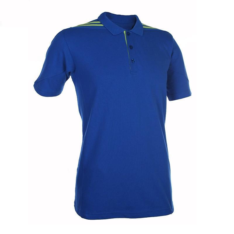 Classic Honeycomb Polo T-shirt with shoulder Striped Accents Corporate Gifts Singapore