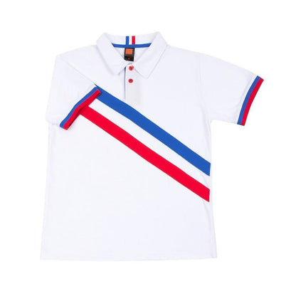 Classic Honeycomb Striped Polo T-shirt Corporate Gifts Singapore